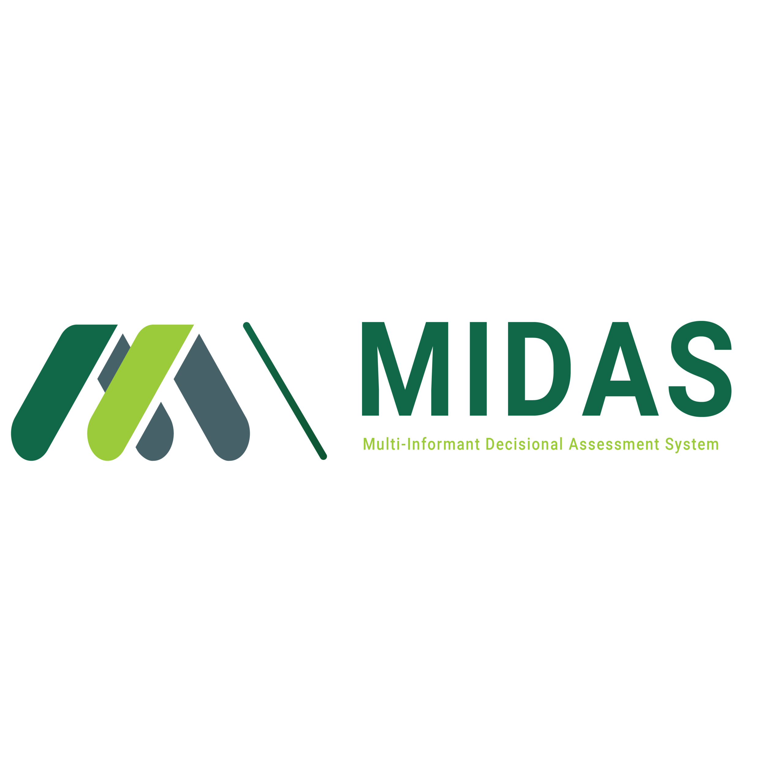 MIDAS Multi-Informant Decisional Assessment System logo.