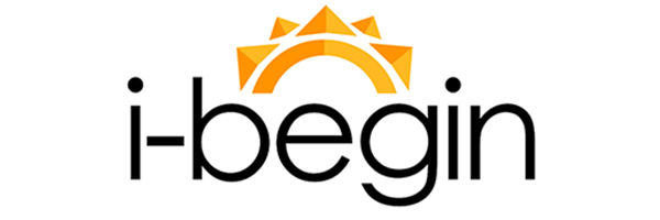 i begin logo.