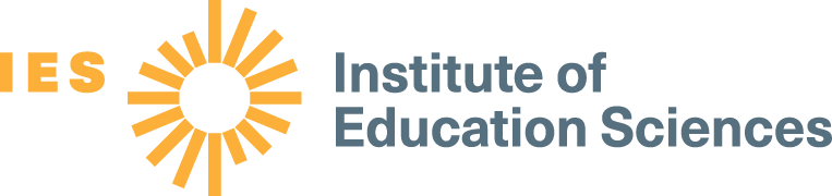 IES Institute of Education Sciences logo.