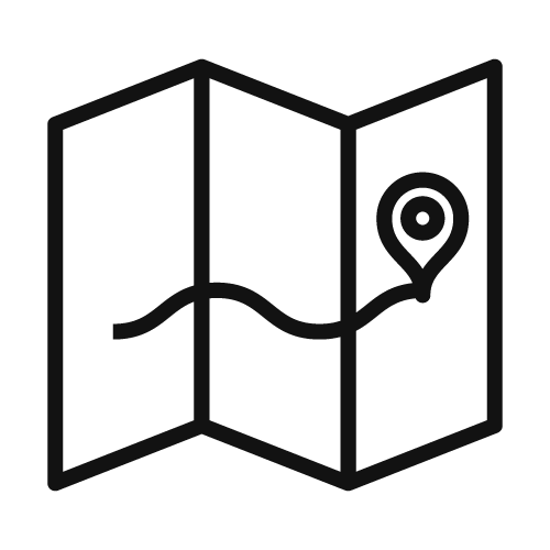 Icon of a map.